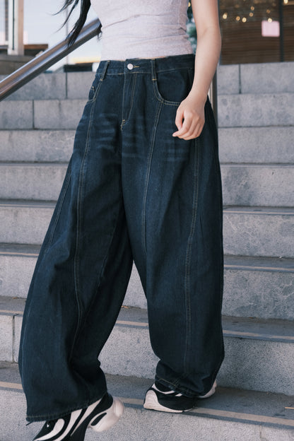 Signature Flow Balloon Shape Denim